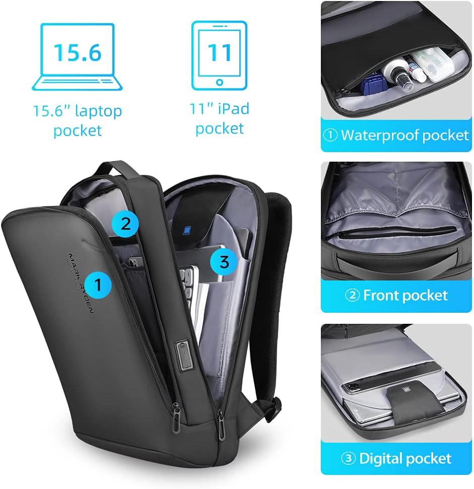 Hard Shell Laptop Backpack for 17.3inch PC K501