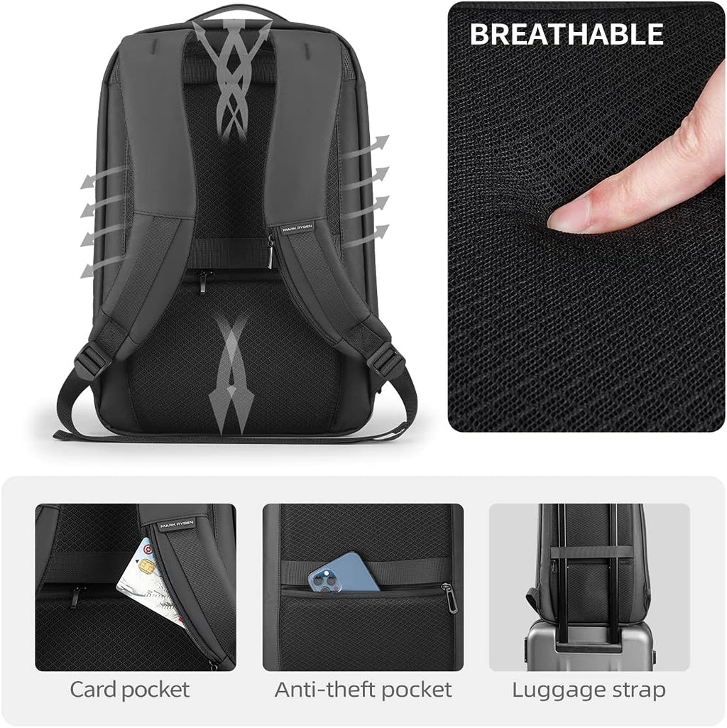 Hard Shell Laptop Backpack for 17.3inch PC K501