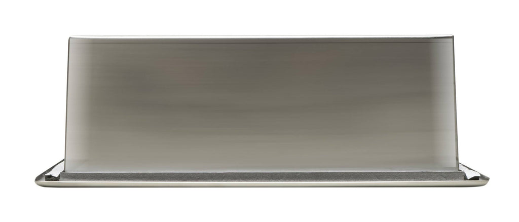 12 x 24 Brushed Stainless Steel Double Shelf Bath Shower Niche Z887