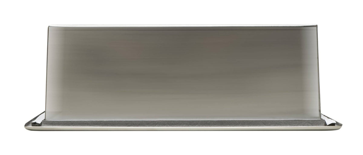 12 x 24 Brushed Stainless Steel Double Shelf Bath Shower Niche Z887