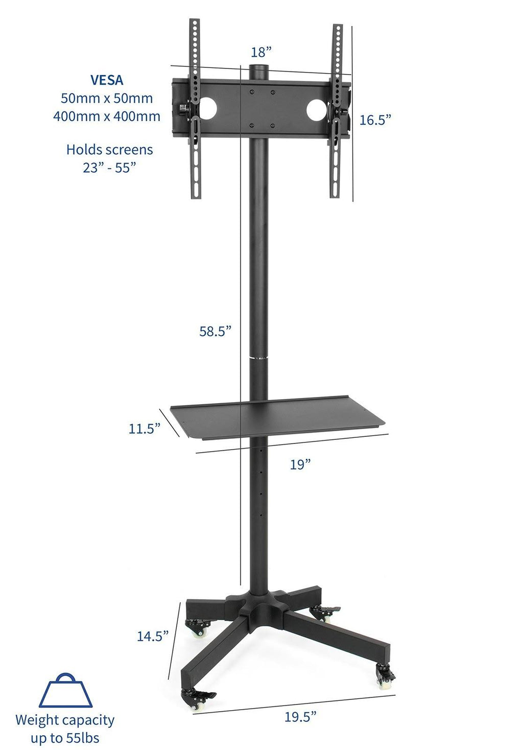 Cart for Flat Panel / AV System T168
