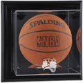 Black Framed Wall-Mounted Basketball Display Case W607