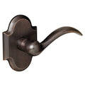 Passage Lever Set Distressed Oil Rubbed Bronze D618508