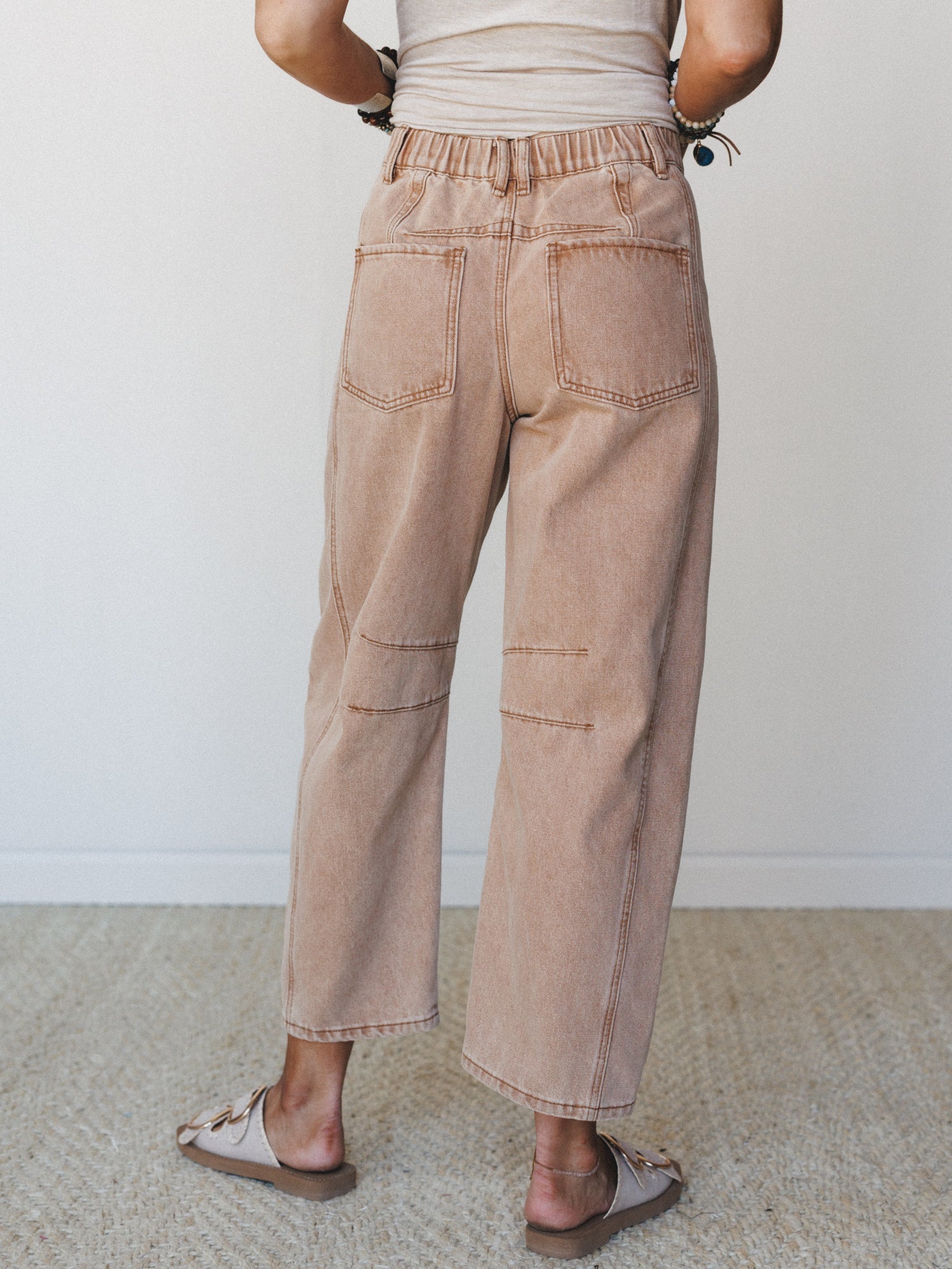 Groove Bloom Pants  - Rust