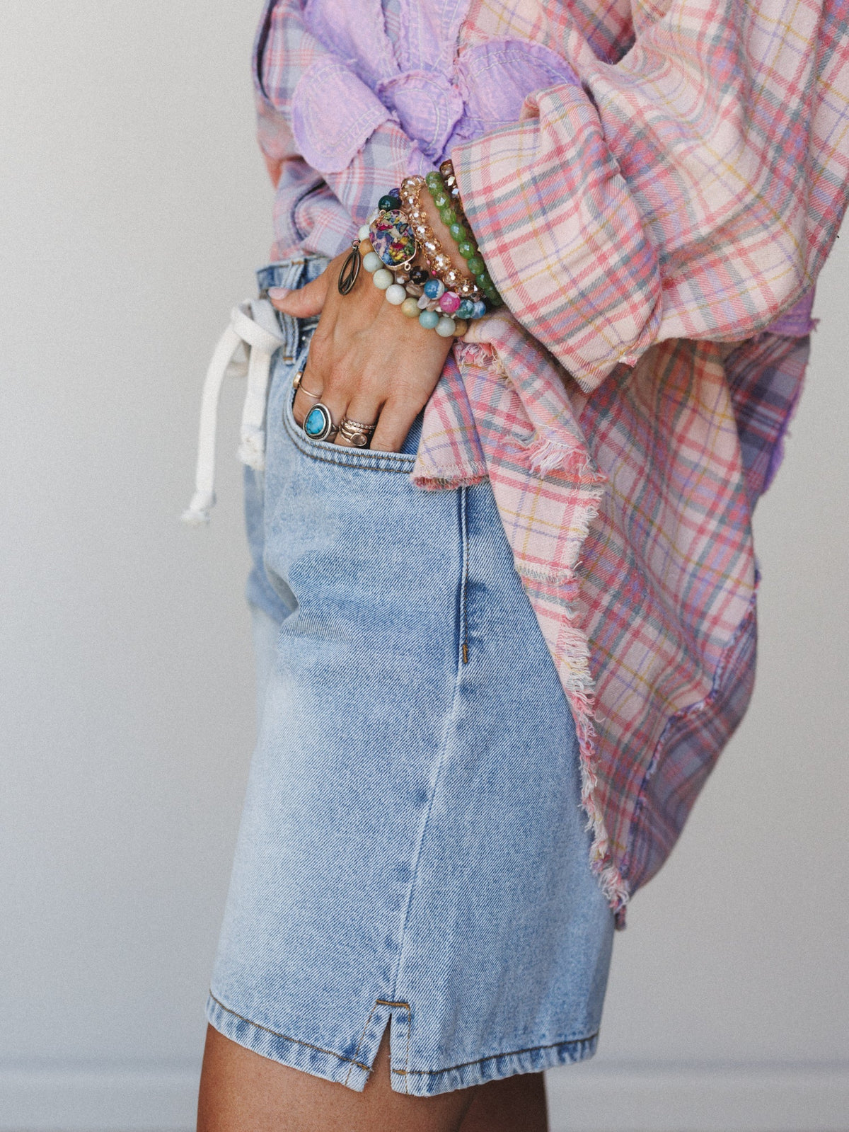 Easy Days Shorts - Light Denim