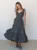 Fall Meadows Dress - Black
