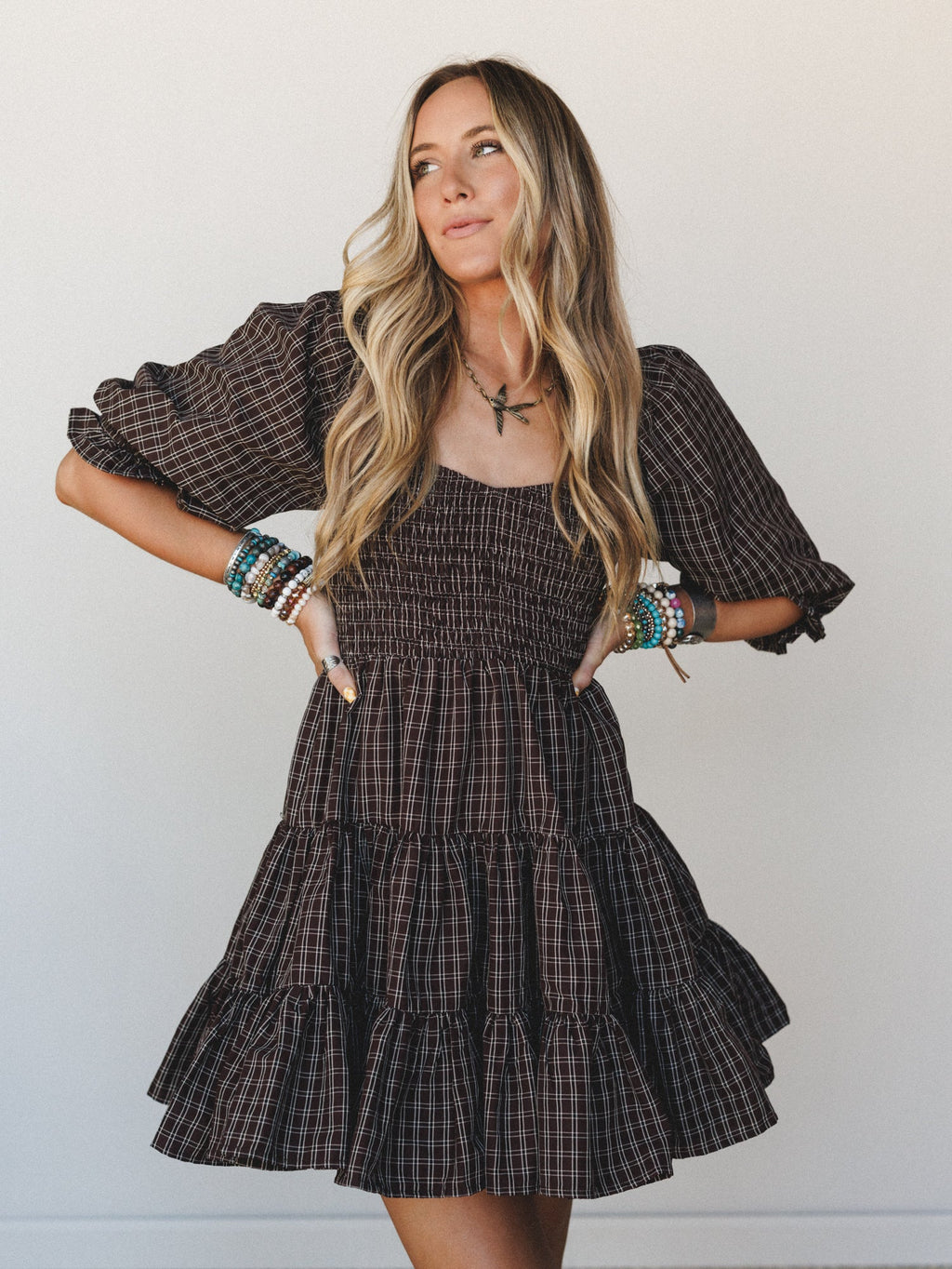 Fall Moments Dress - Chocolate