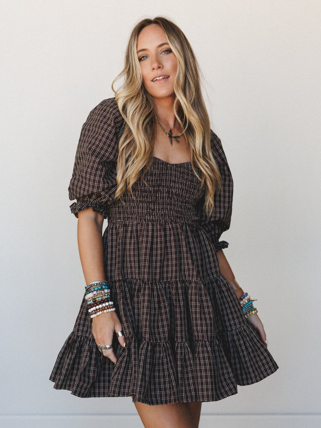 Fall Moments Dress - Chocolate