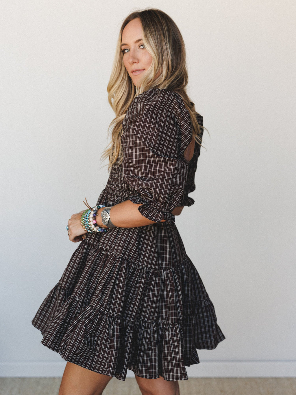 Fall Moments Dress - Chocolate
