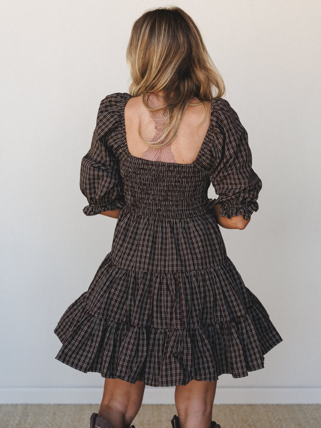 Fall Moments Dress - Chocolate