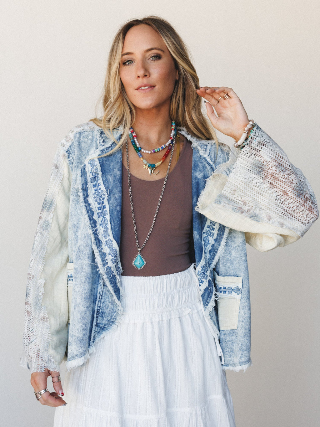 Lani Denim Blazer - Denim