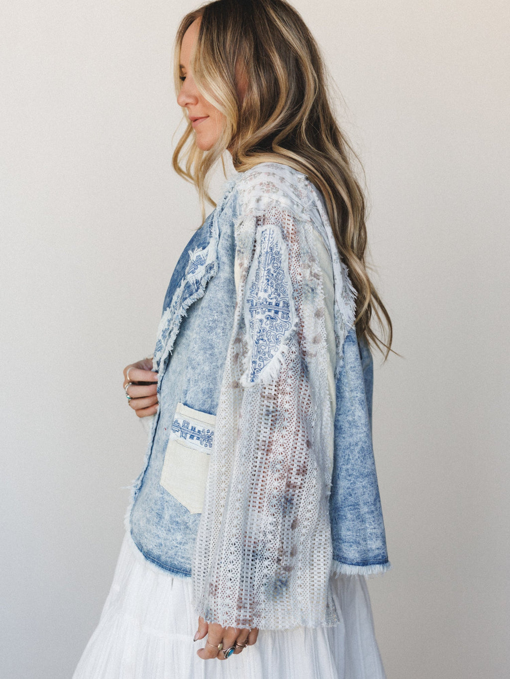 Lani Denim Blazer - Denim