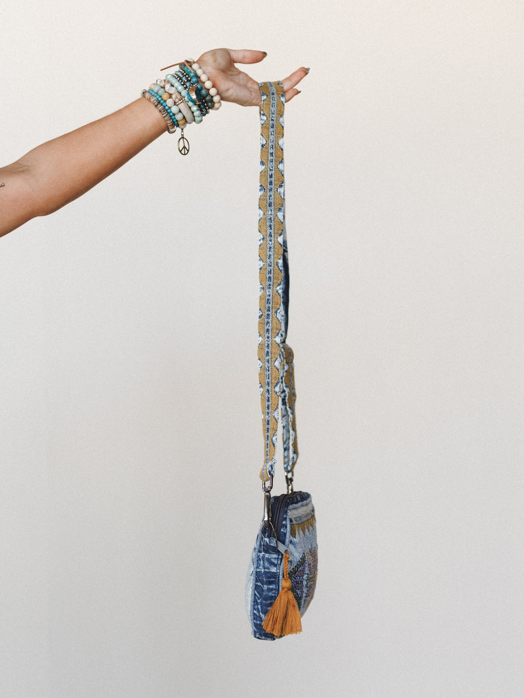 Afternoon Trips Crossbody Bag - Denim
