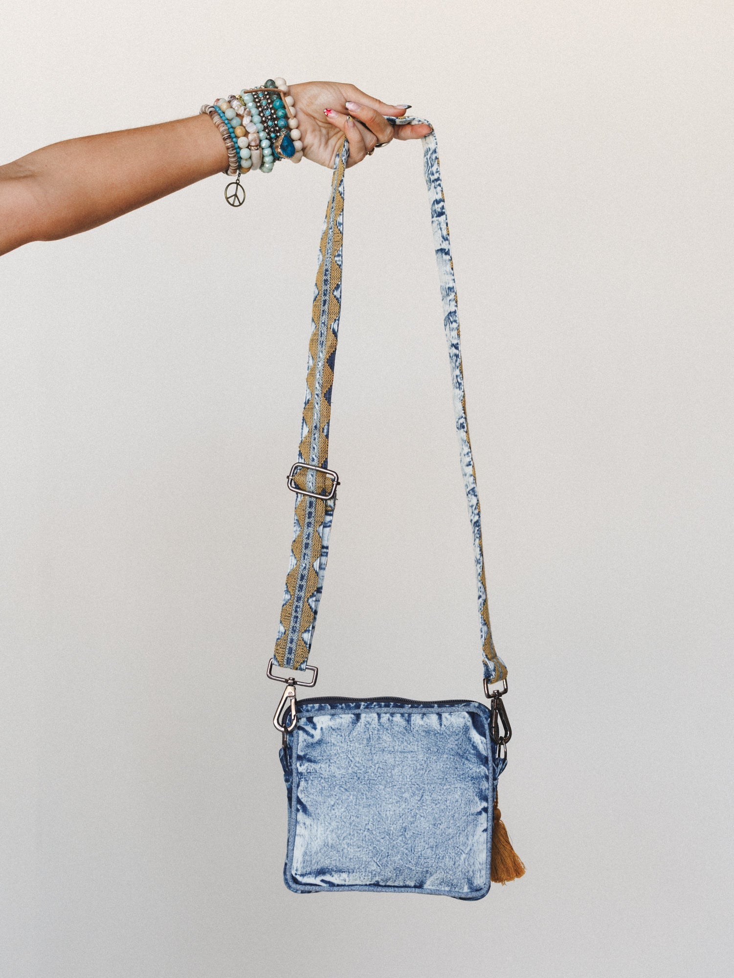 Afternoon Trips Crossbody Bag - Denim