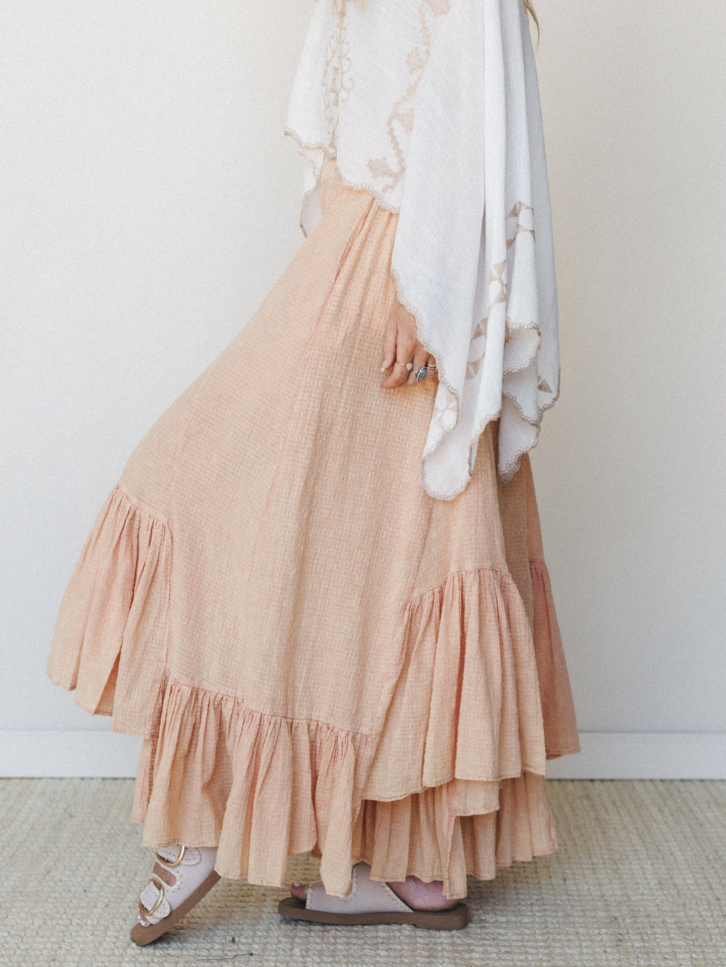 Hearthside Threads Pants - Light Coral