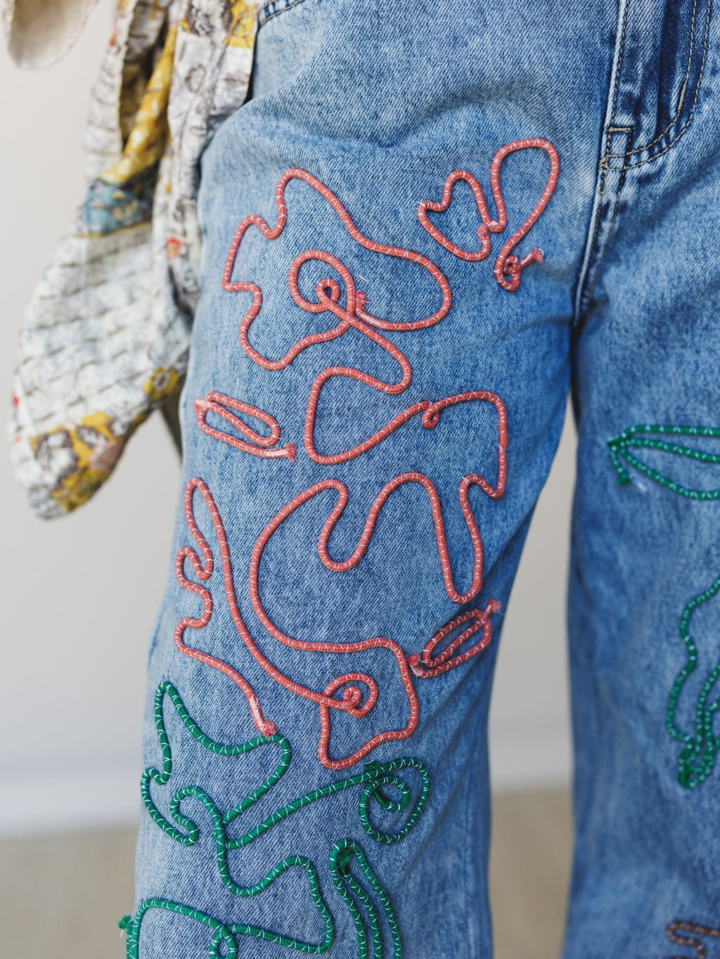 Daisy Hearth Jeans - Denim