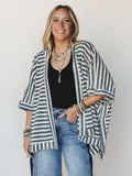 The Nest Endless Love Kimono - Natural Black