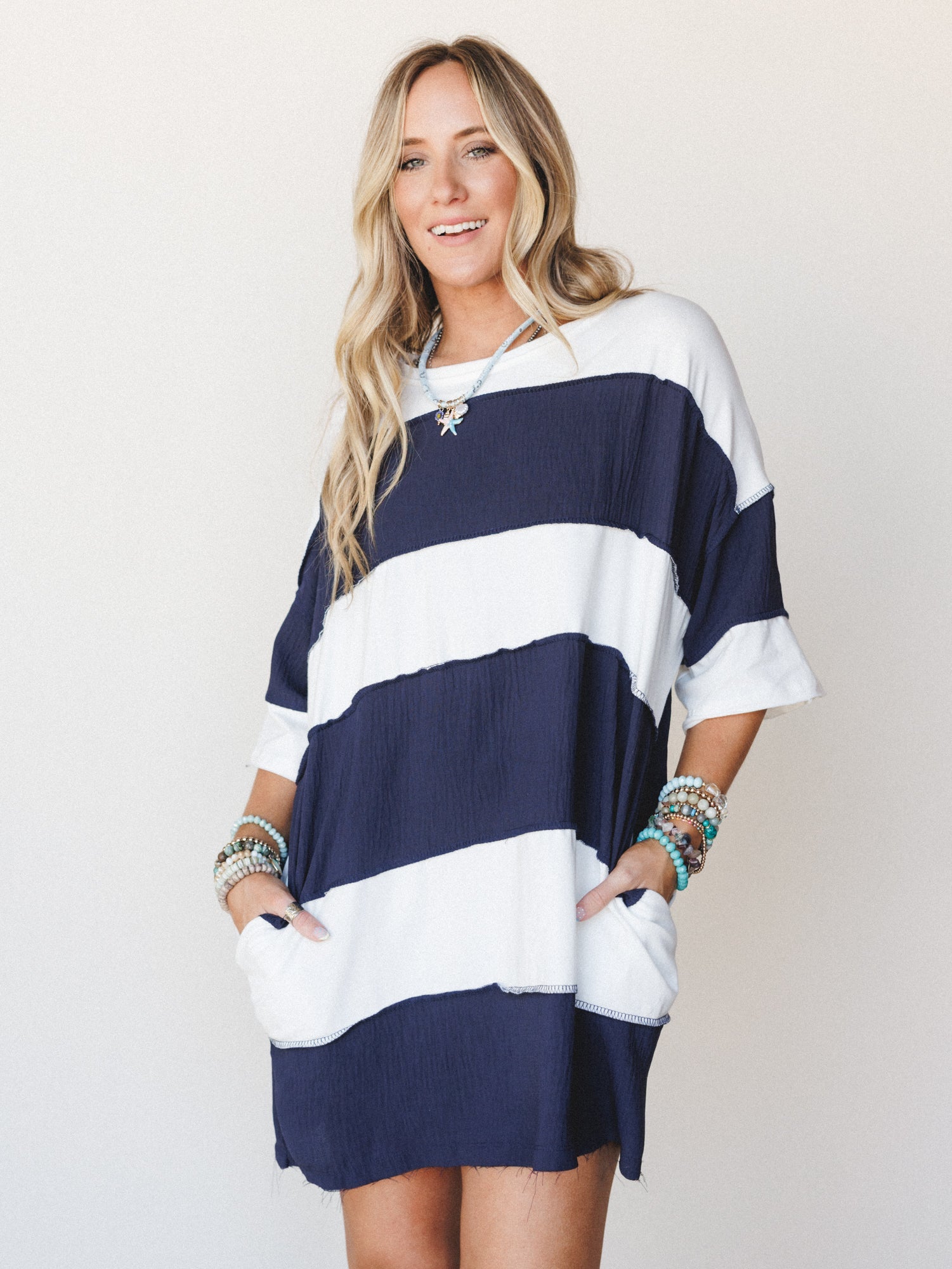 The Nest Perfect Match Dress - Navy