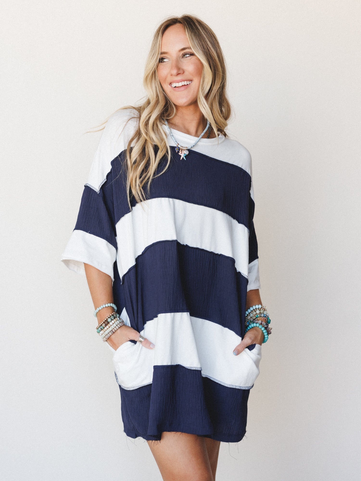 The Nest Perfect Match Dress - Navy