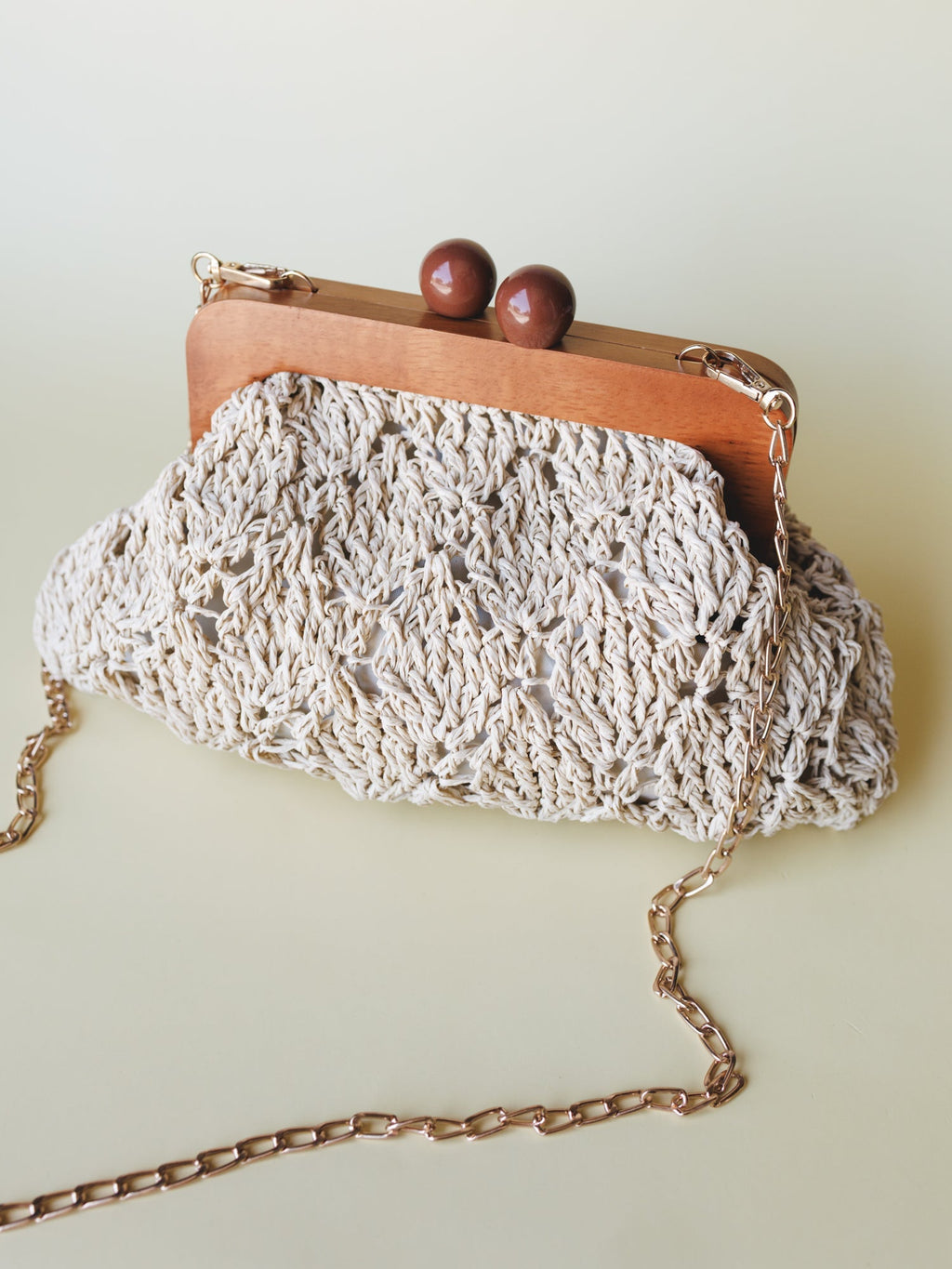 Island Clutch  - Ivory