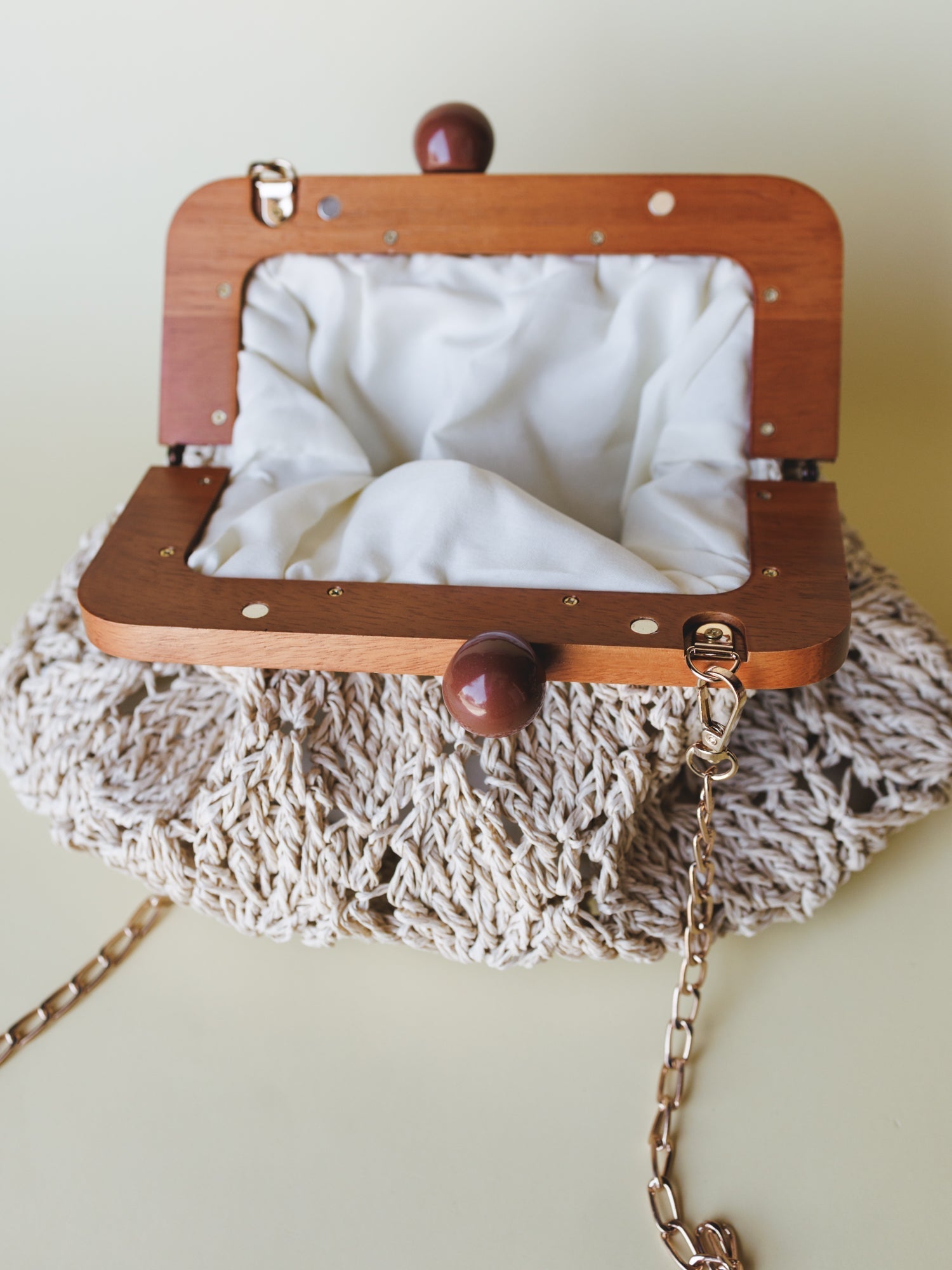 Island Clutch  - Ivory