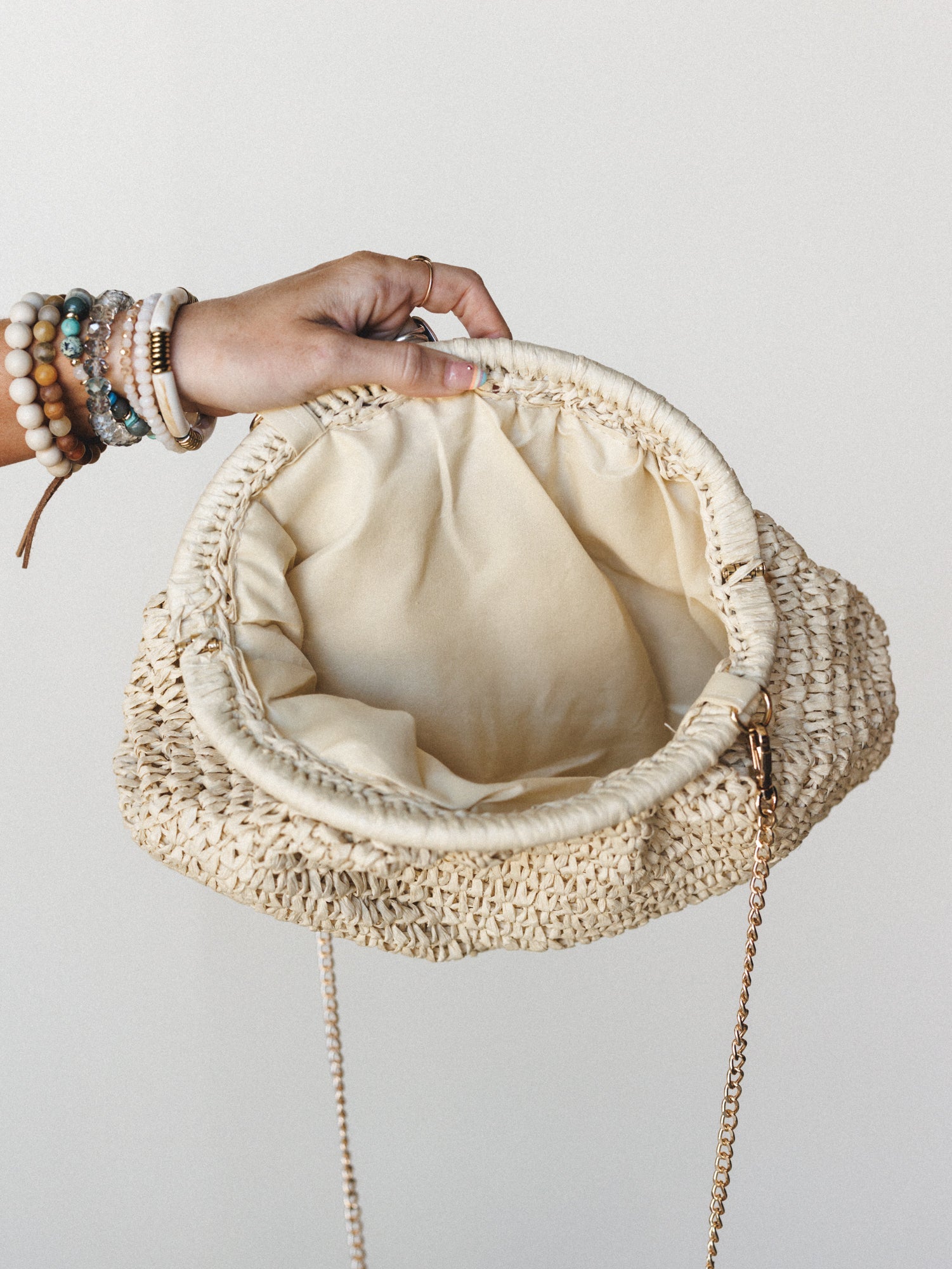 Beachy Keen Clutch  - Ivory