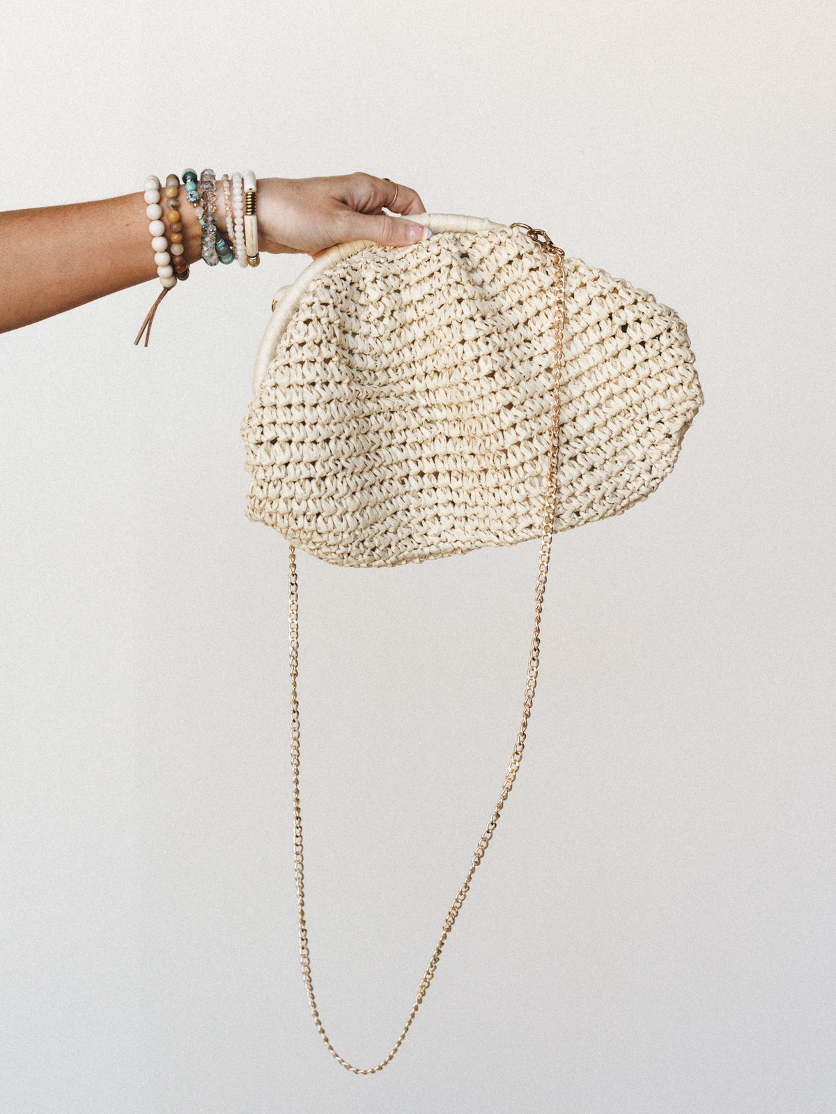 Beachy Keen Clutch  - Ivory