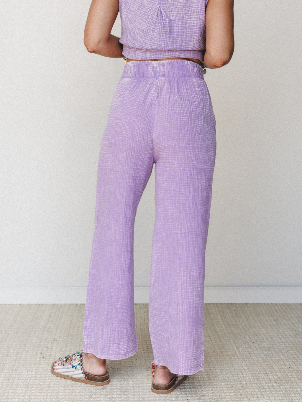 On A Trip Pants - Lavender