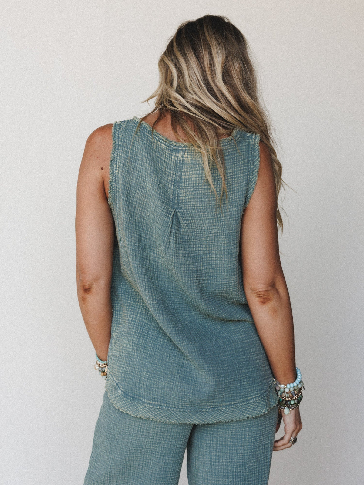 On A Trip Tank Top - Ash Jade
