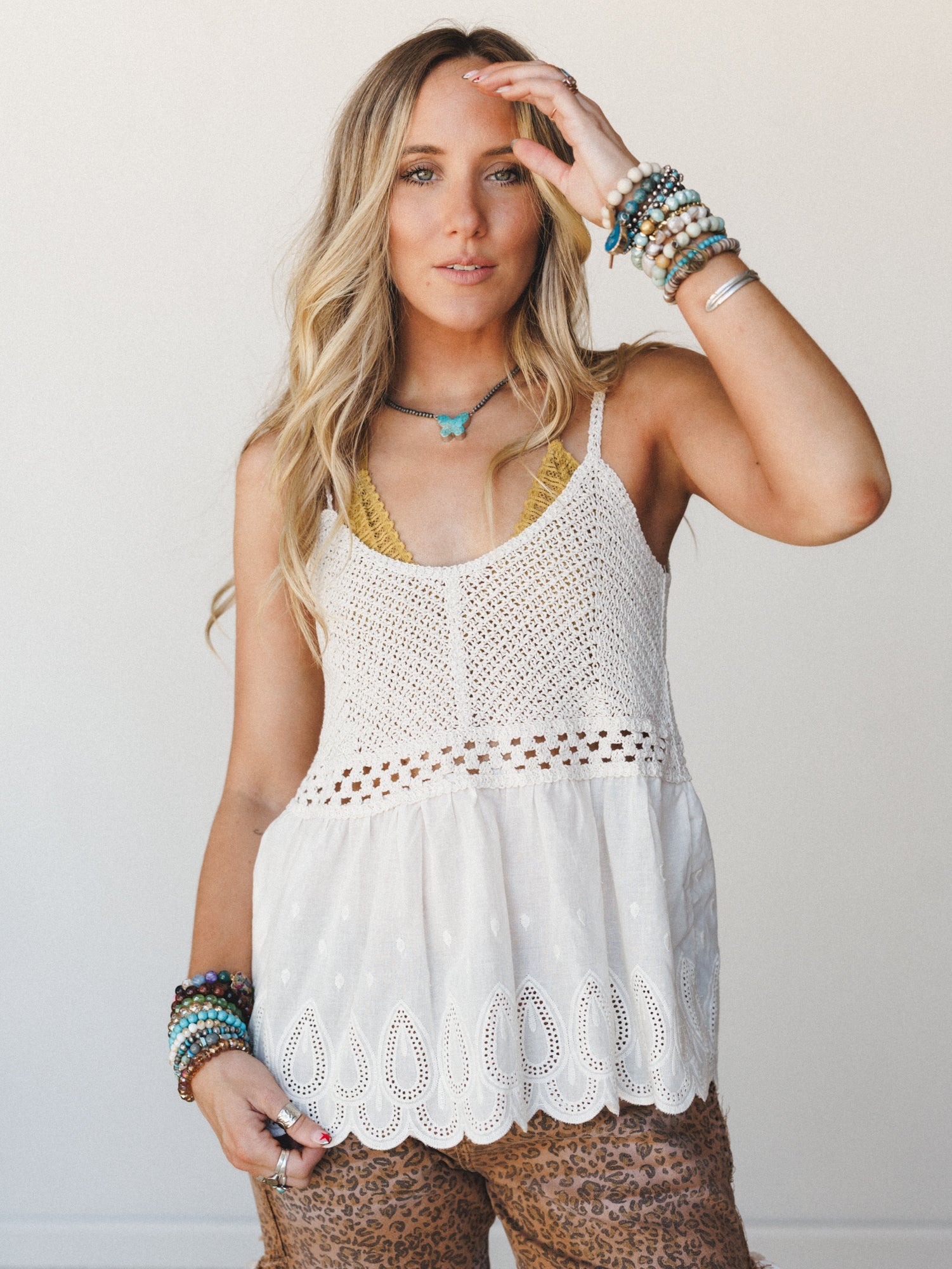 Marisol Knitted Top - Natural