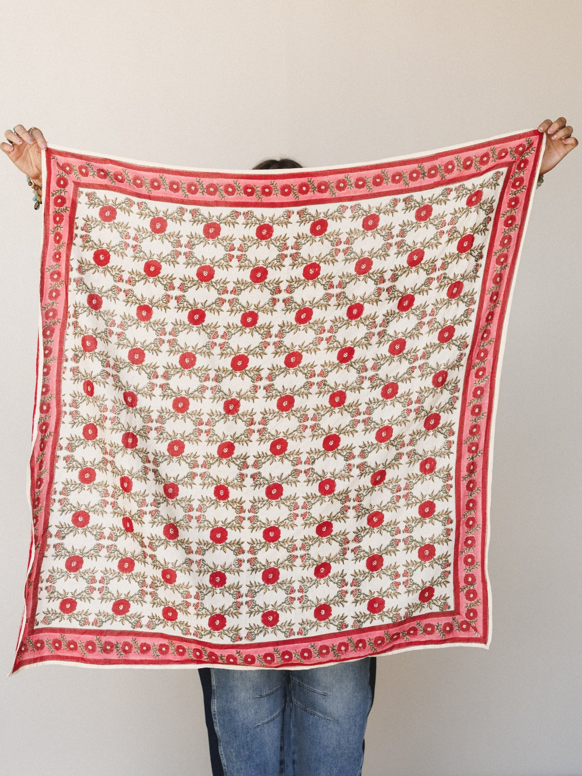Sun Chaser Bandana - Cream Multi