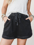 The Nest So Comfy Everyday Lounge Shorts - Faded Black