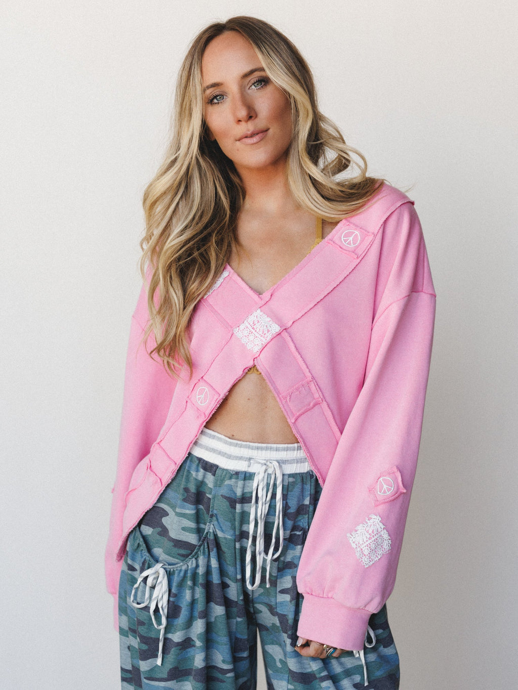 Aveline Sweatshirt - Pink