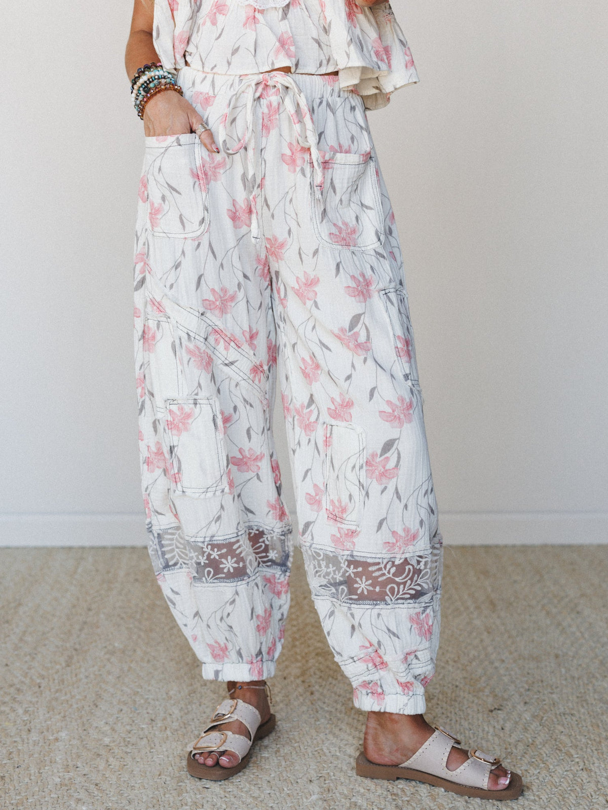 Sorella Petals Pants - Ivory