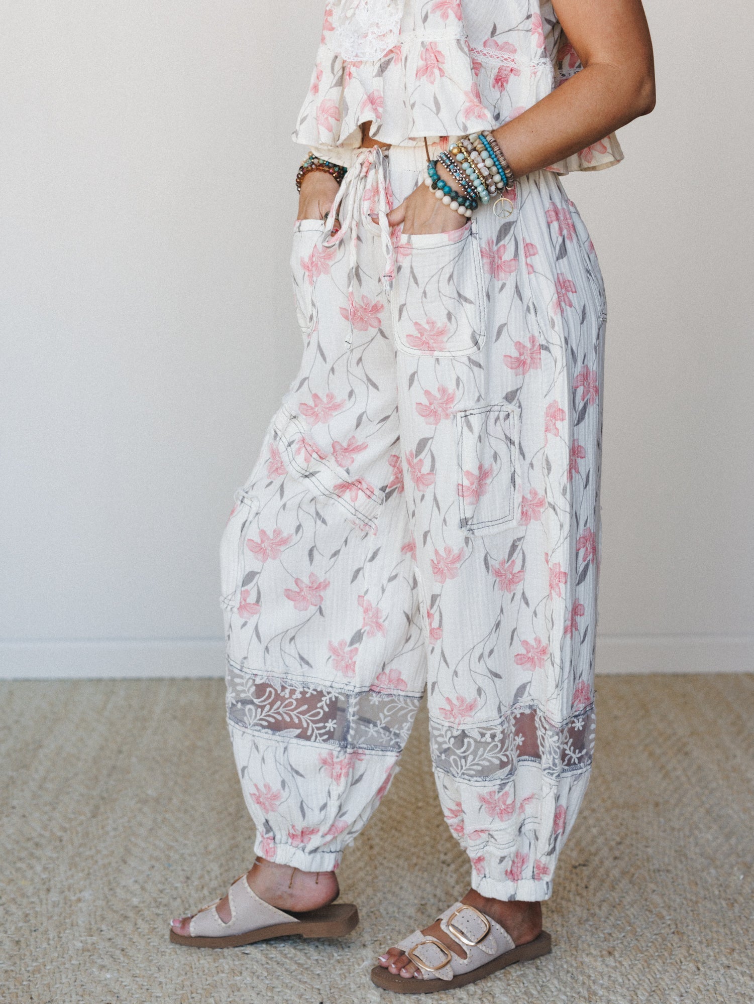 Sorella Petals Pants - Ivory