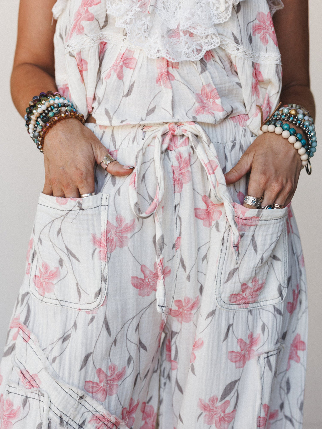Sorella Petals Pants - Ivory