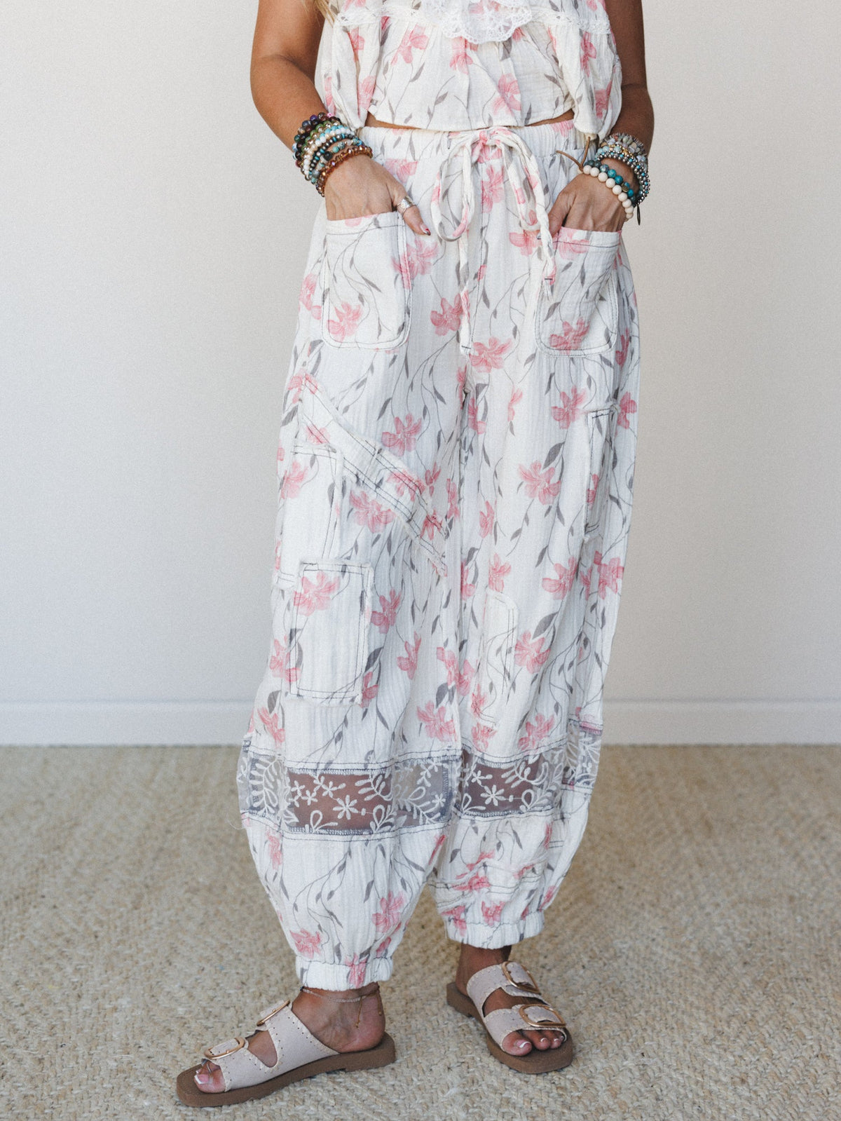 Sorella Petals Pants - Ivory
