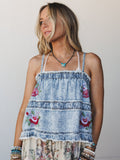 Lunessa Denim Top - Denim