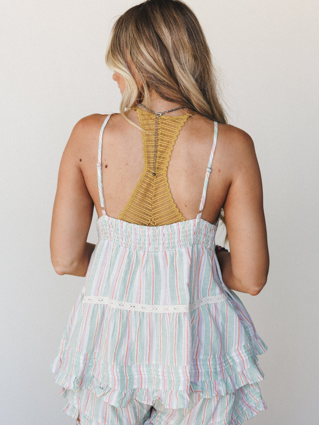 Tinker Stripe Top - Mint