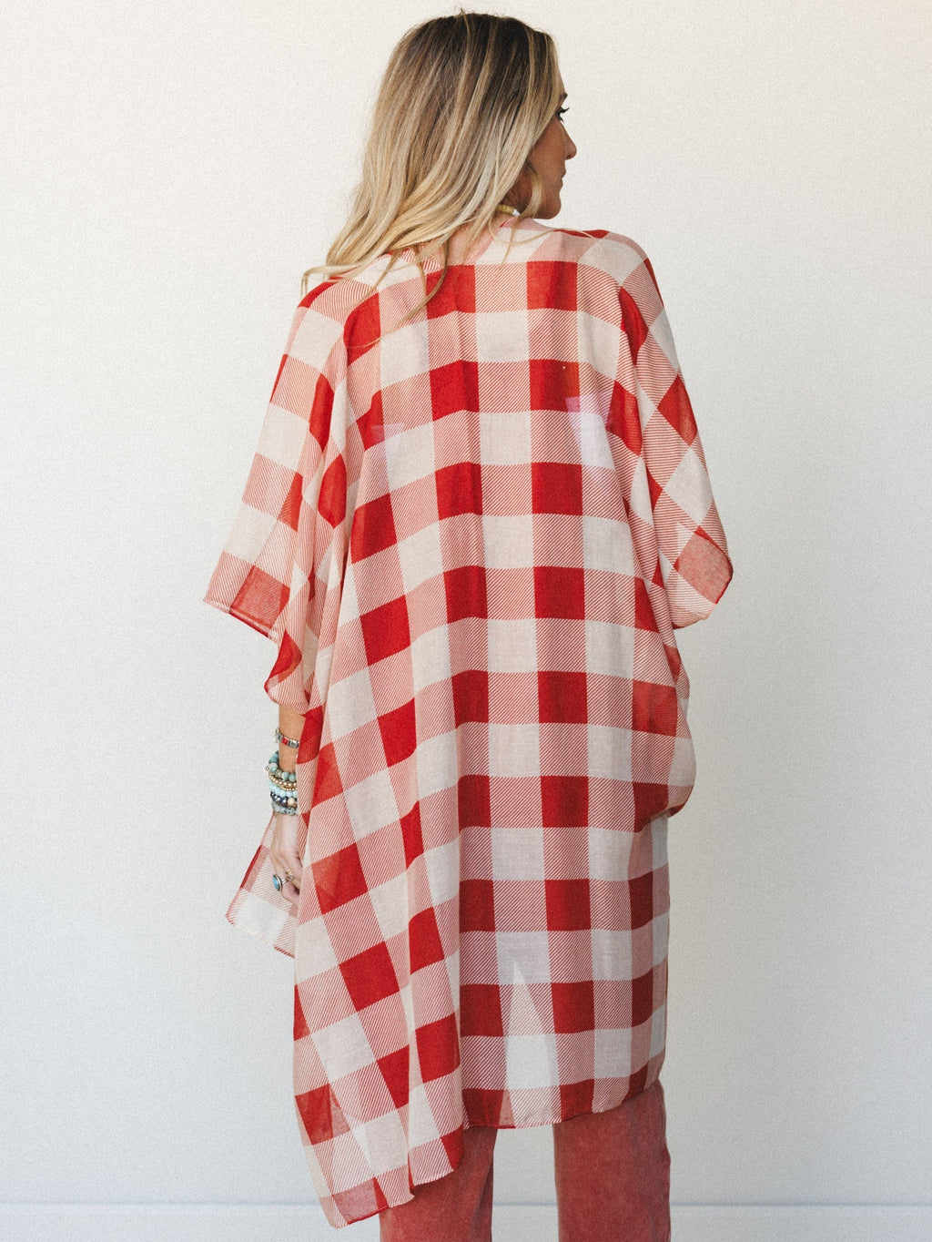 Picnic Perfect Kimono - Rust