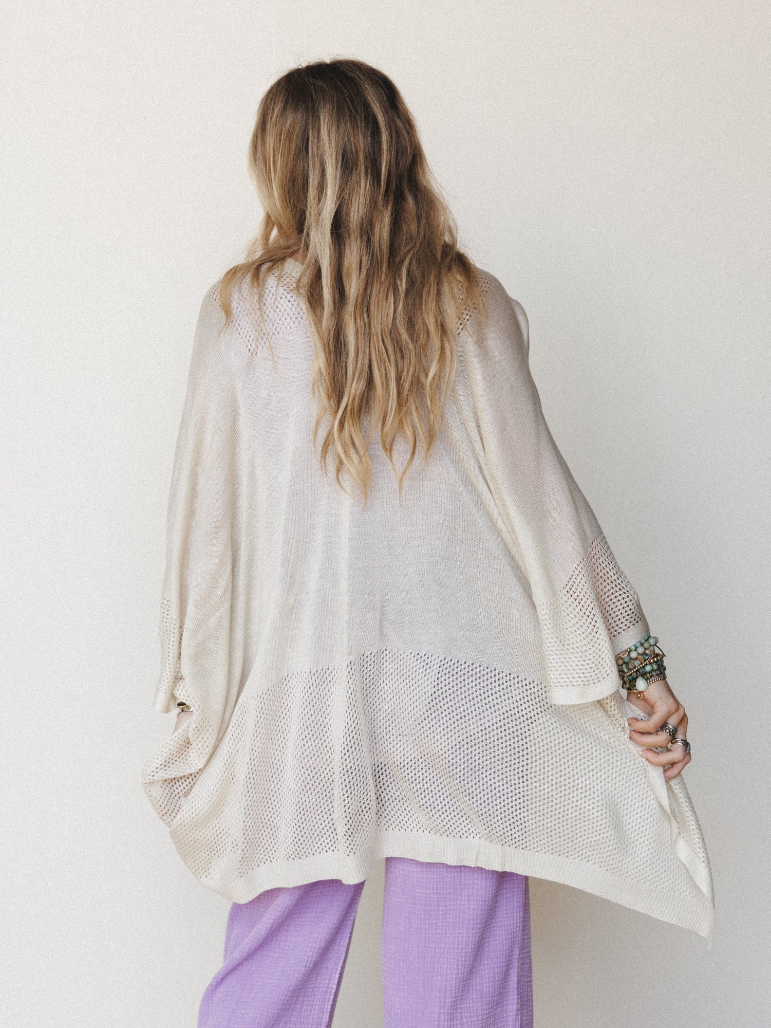 Dreamscape Kimono  - Oatmeal