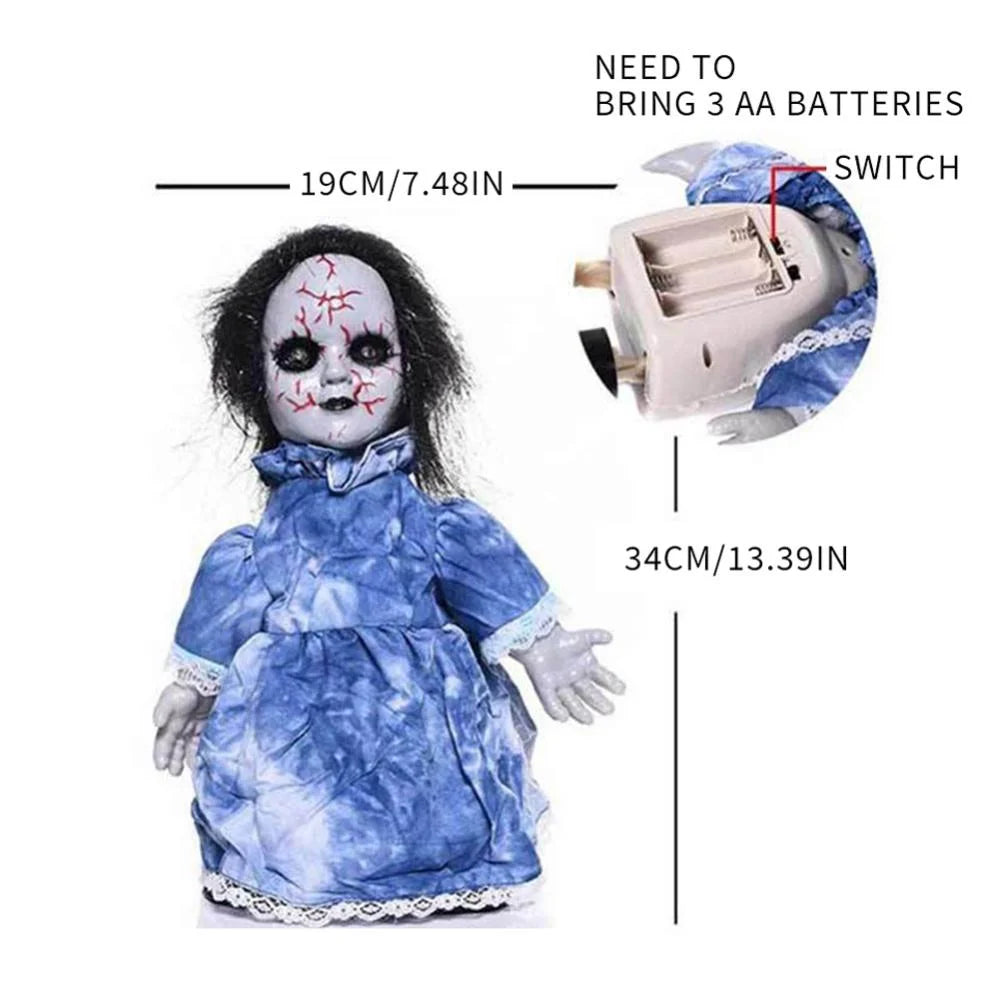 Scary Walking Ghost Doll with Light Up Eye T926960