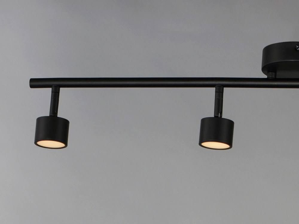 Satin Nickel 4-Light Fixed Rail Track Light U494020