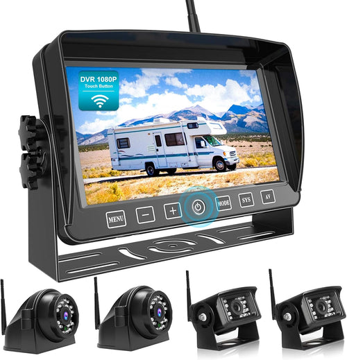 10" Wireless Backup Camera System with Recording E764