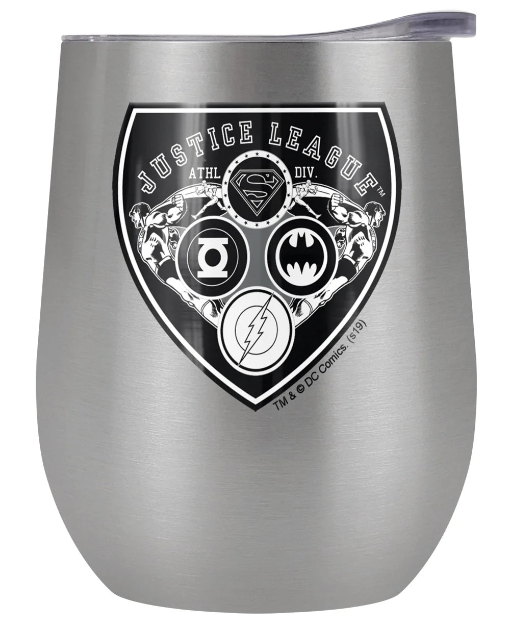 Stainless Steel Insulated Wine Tumbler with Slide-Lock Lid C96785