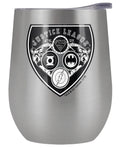 Stainless Steel Insulated Wine Tumbler with Slide-Lock Lid C96785