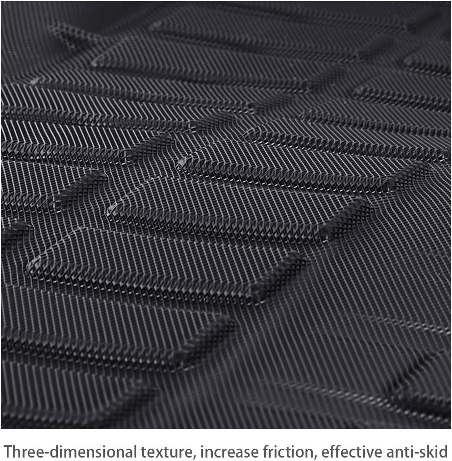 Black Rubber Rear Cargo Liner for 2021 2022 Toyota Sienna, Pack of 2 X7074