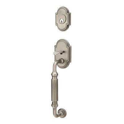 Antique Nickel Finish Tubular Handleset X575