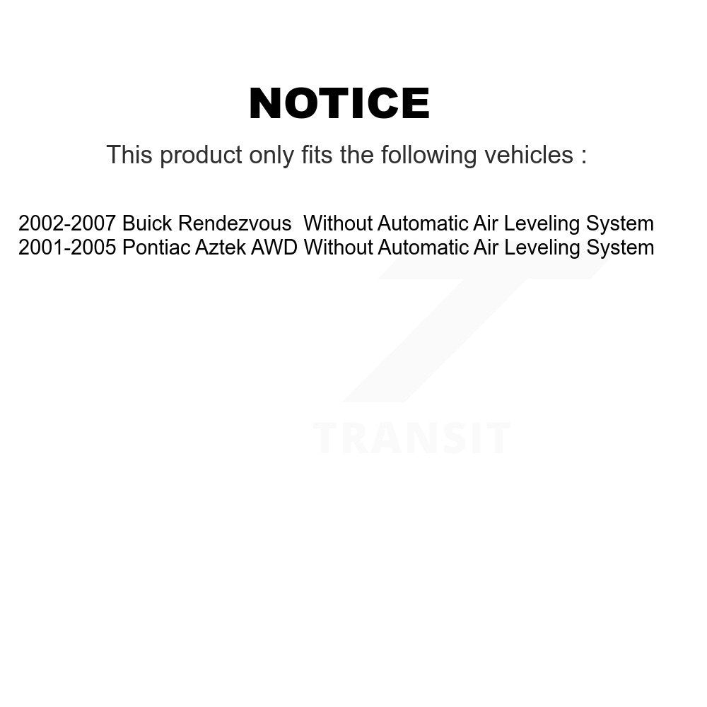 Front Rear Complete Suspension Shocks Strut And Coil Spring Mount Assemblies Kit K398