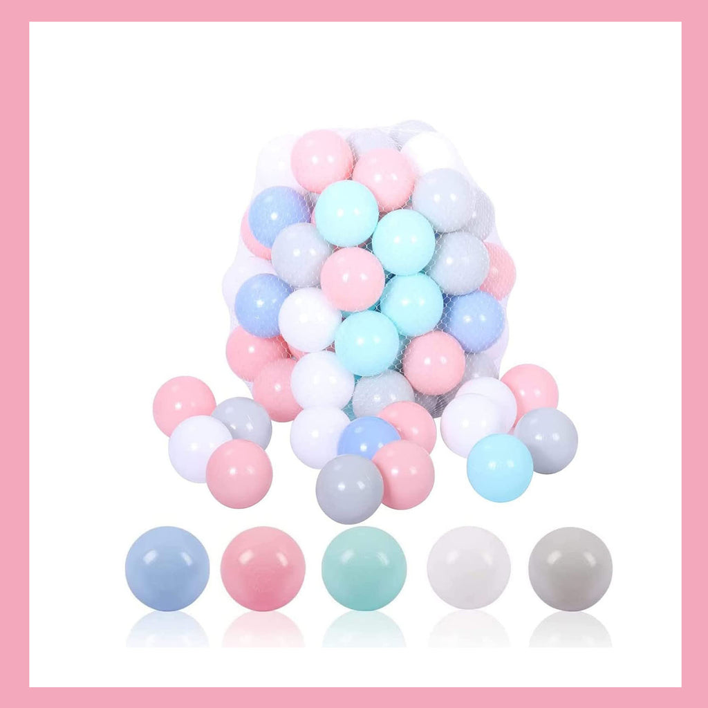 50 Soft Plastic Ball Pit Balls A14937